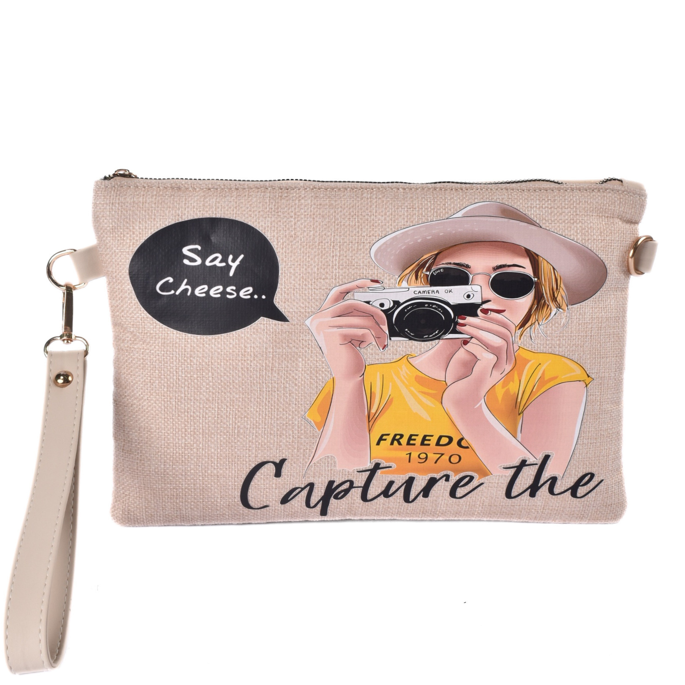 Tropical Summer Print Clutch Colorful Capture the Melouk