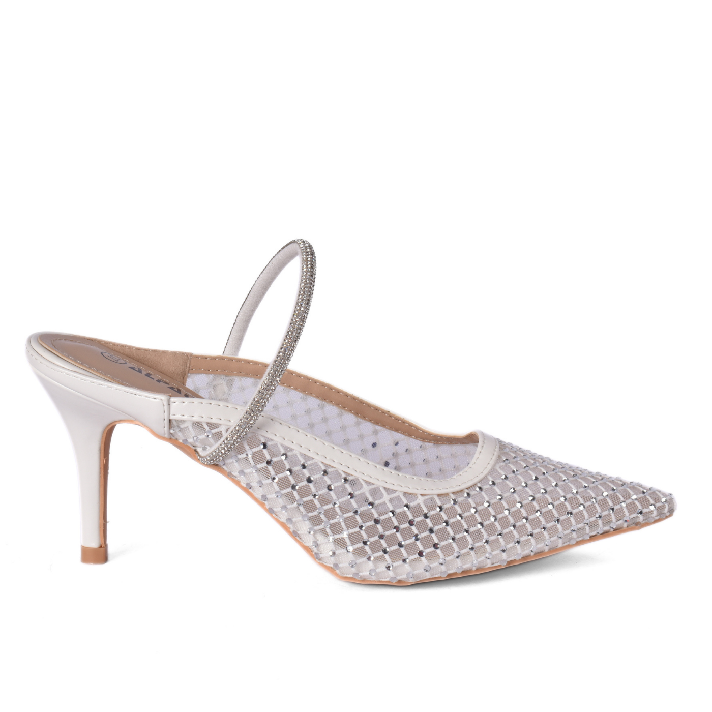 Attractive high-heeled shoes