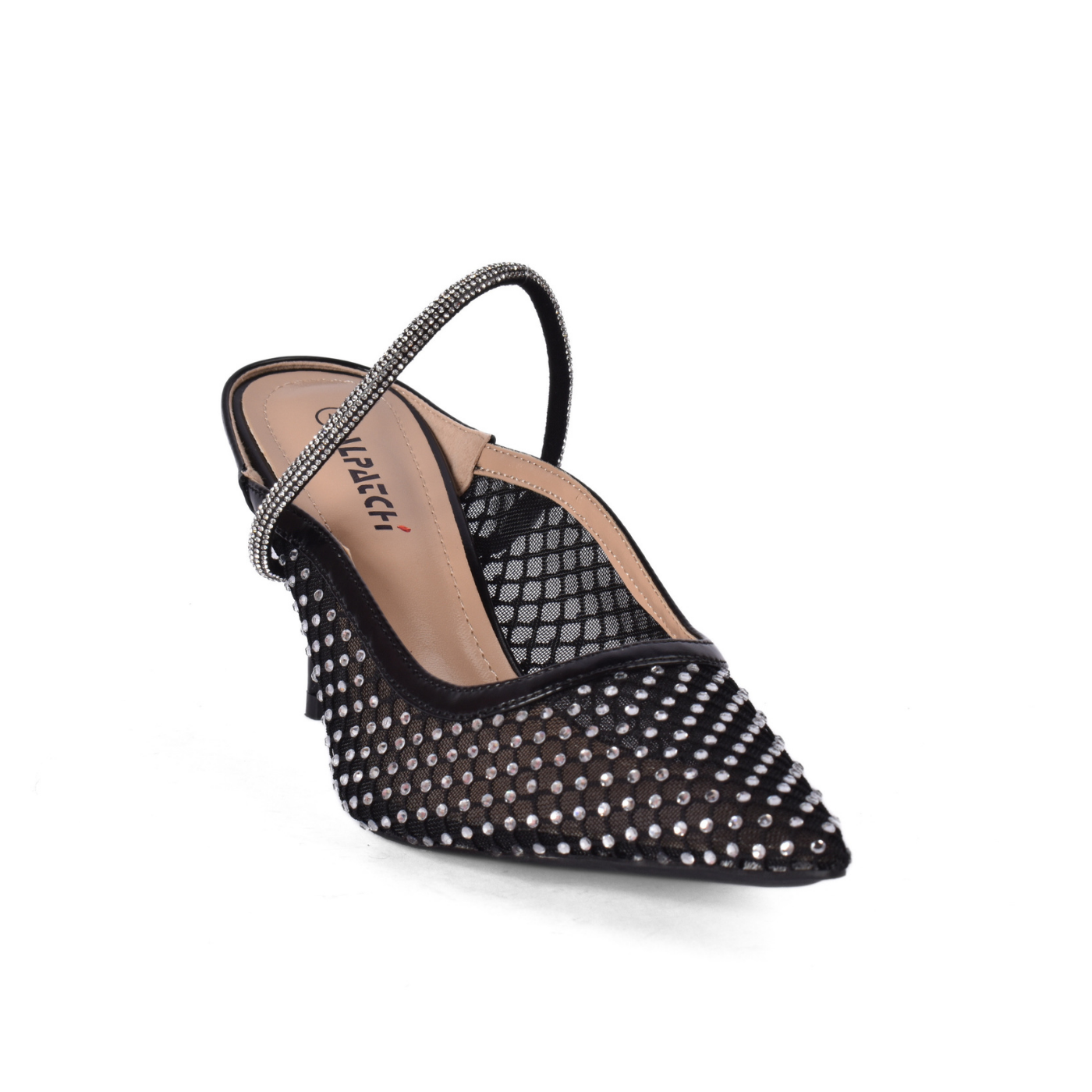 Attractive high-heeled shoes