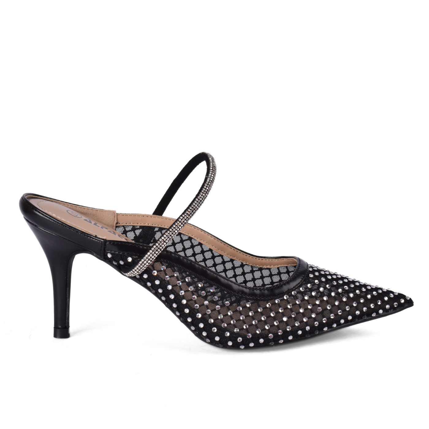 Attractive high-heeled shoes