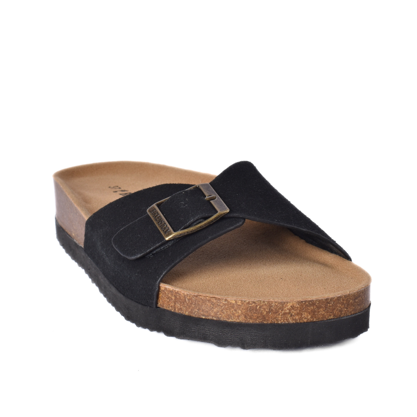 Trendy summer slippers Black