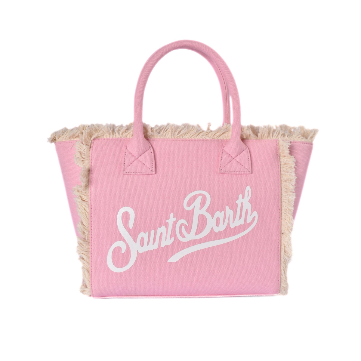 Canvas Tote Bag Summer Paradise Light Pink