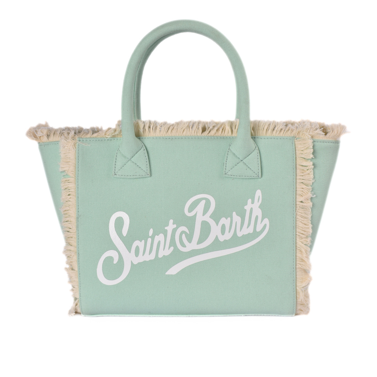 Canvas Tote Bag Summer Paradise Mint