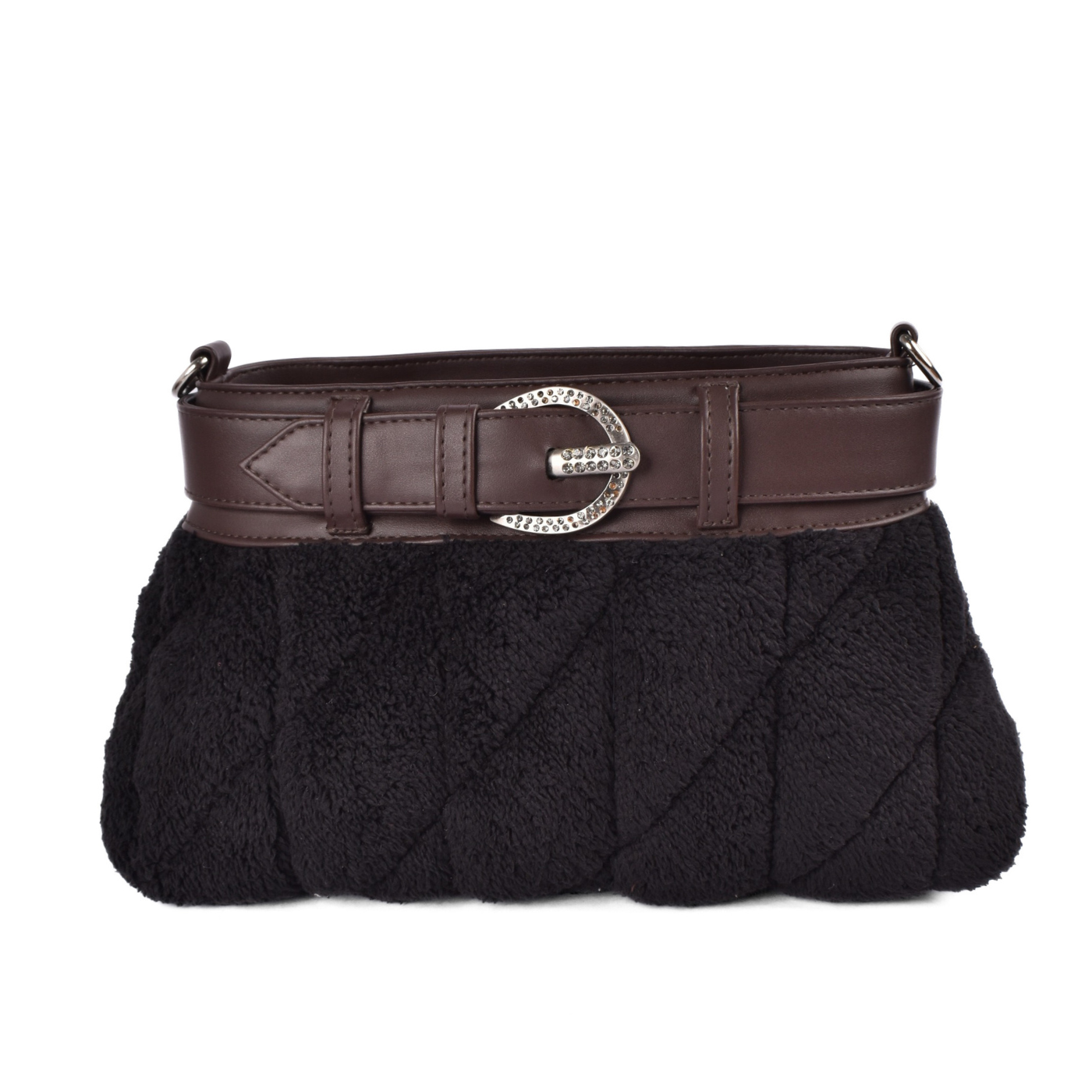 Trandy Bag with Plush Fur Design