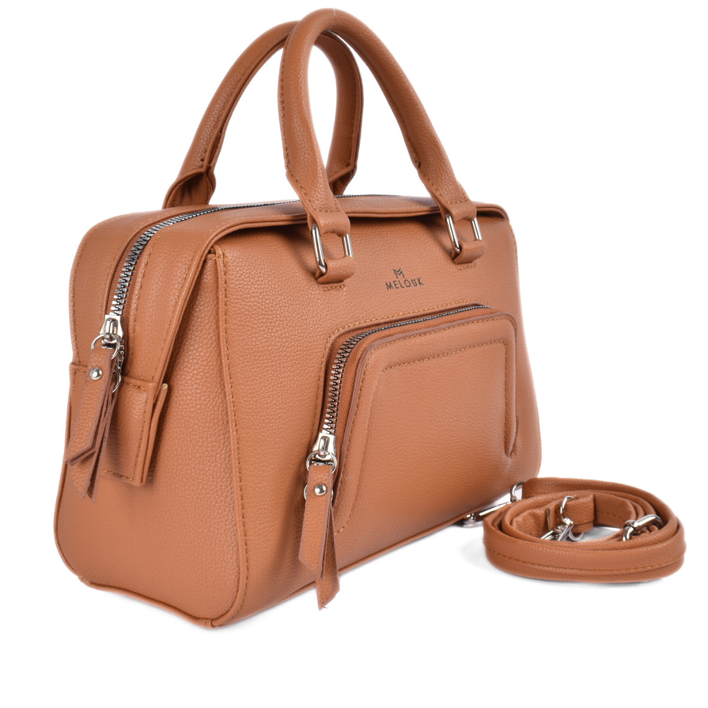 Structured Handbag with Clean Design