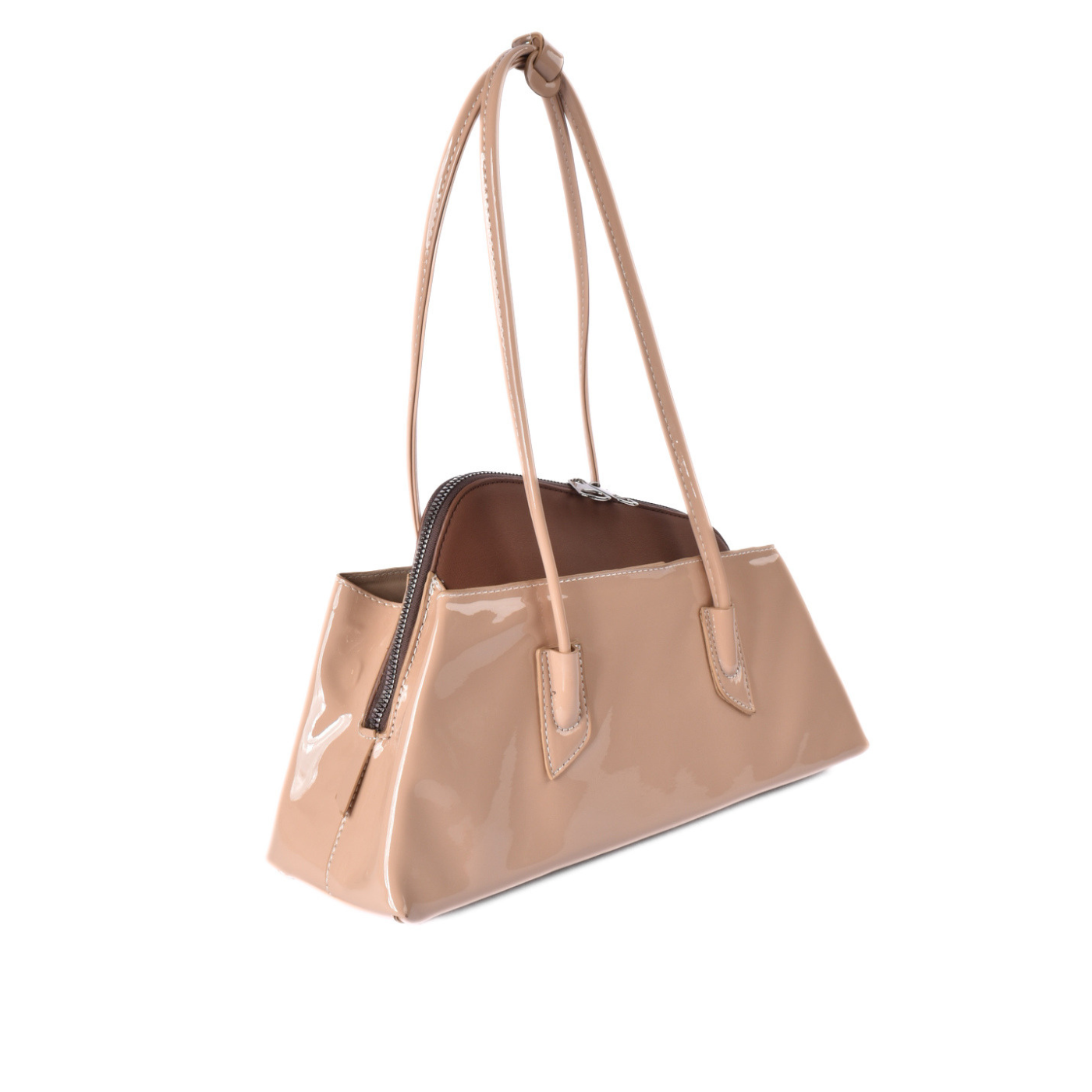 Stylish Mini Top Shoulder Bag Beige