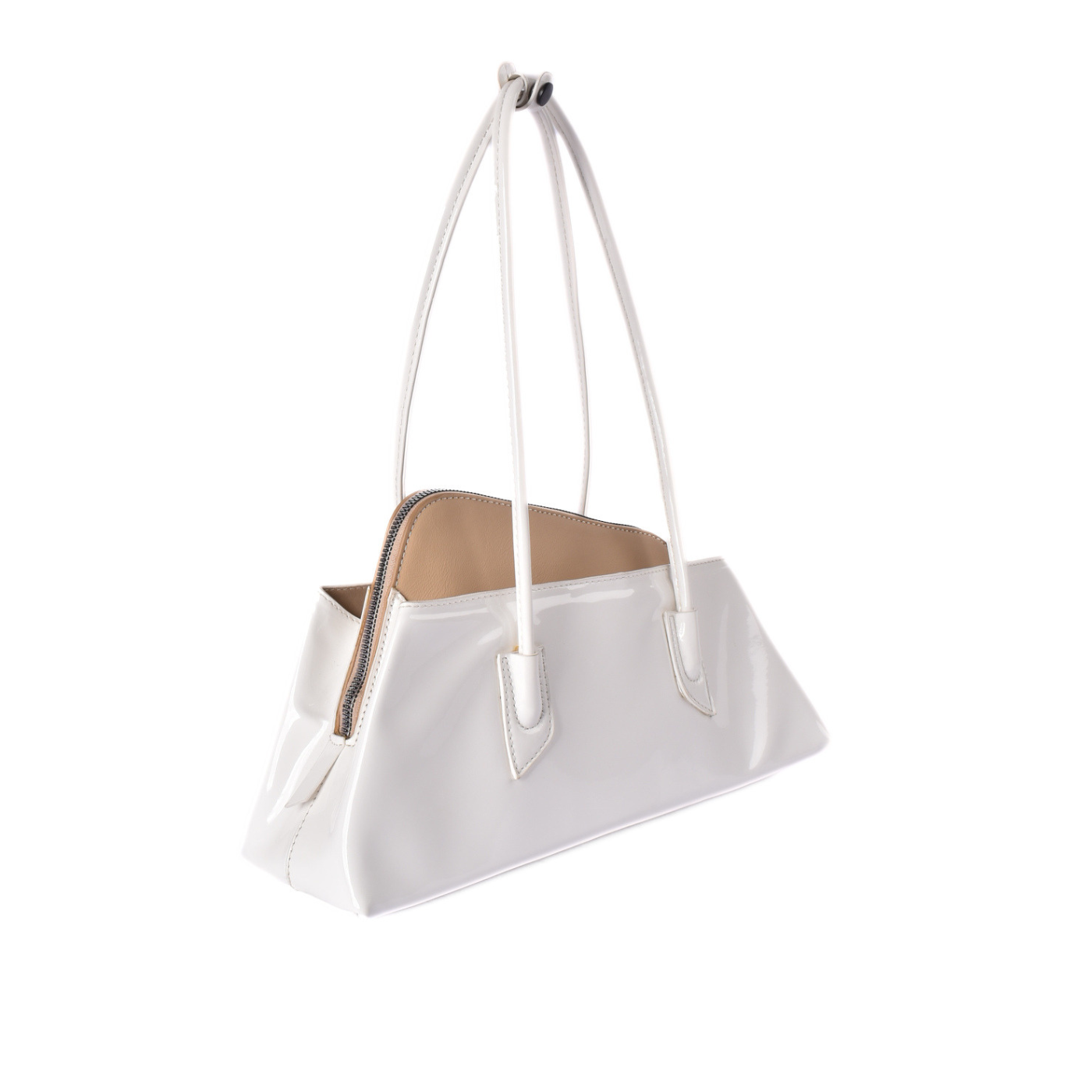 Stylish Mini Top Shoulder Bag White