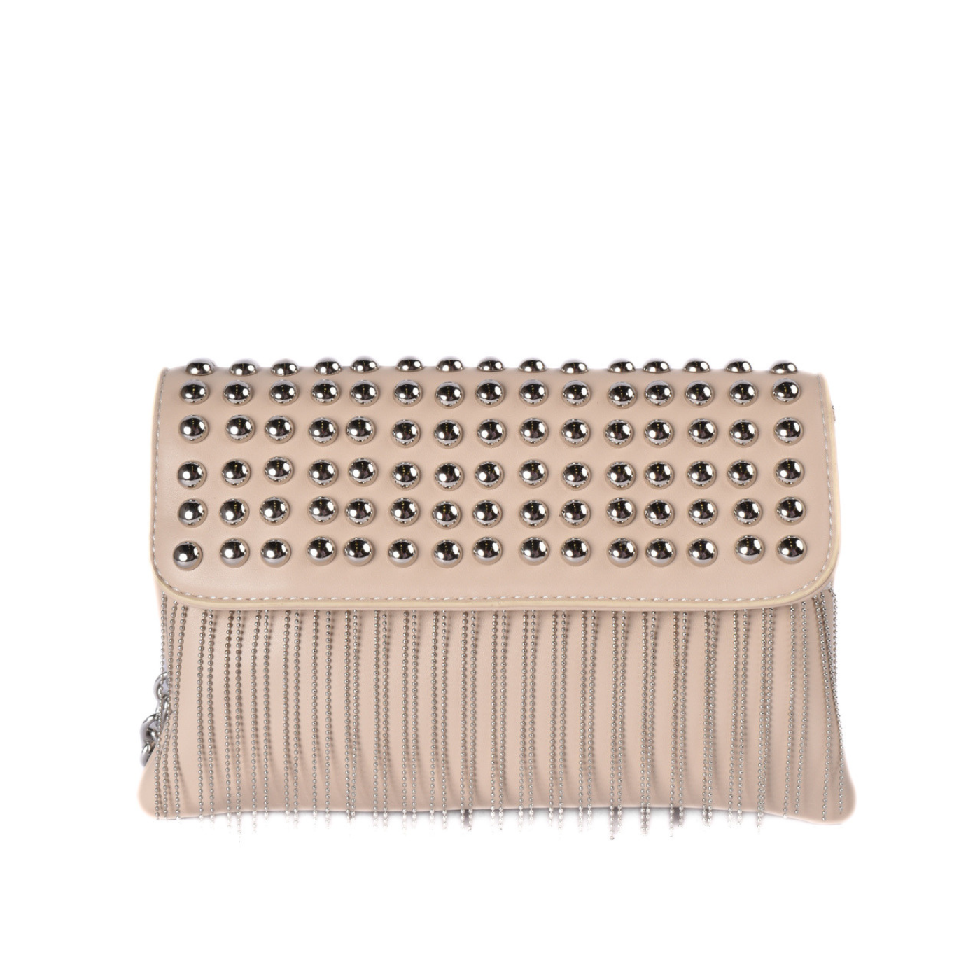 Studded Fringe Shoulder Bag