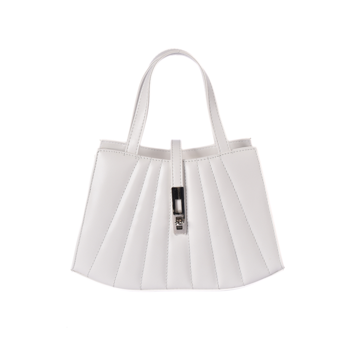 Chic Handbag with Modern Look White