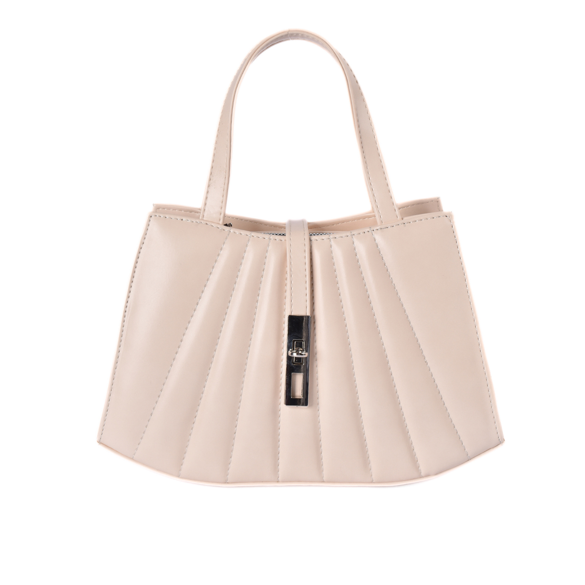 Chic Handbag with Modern Look Beige