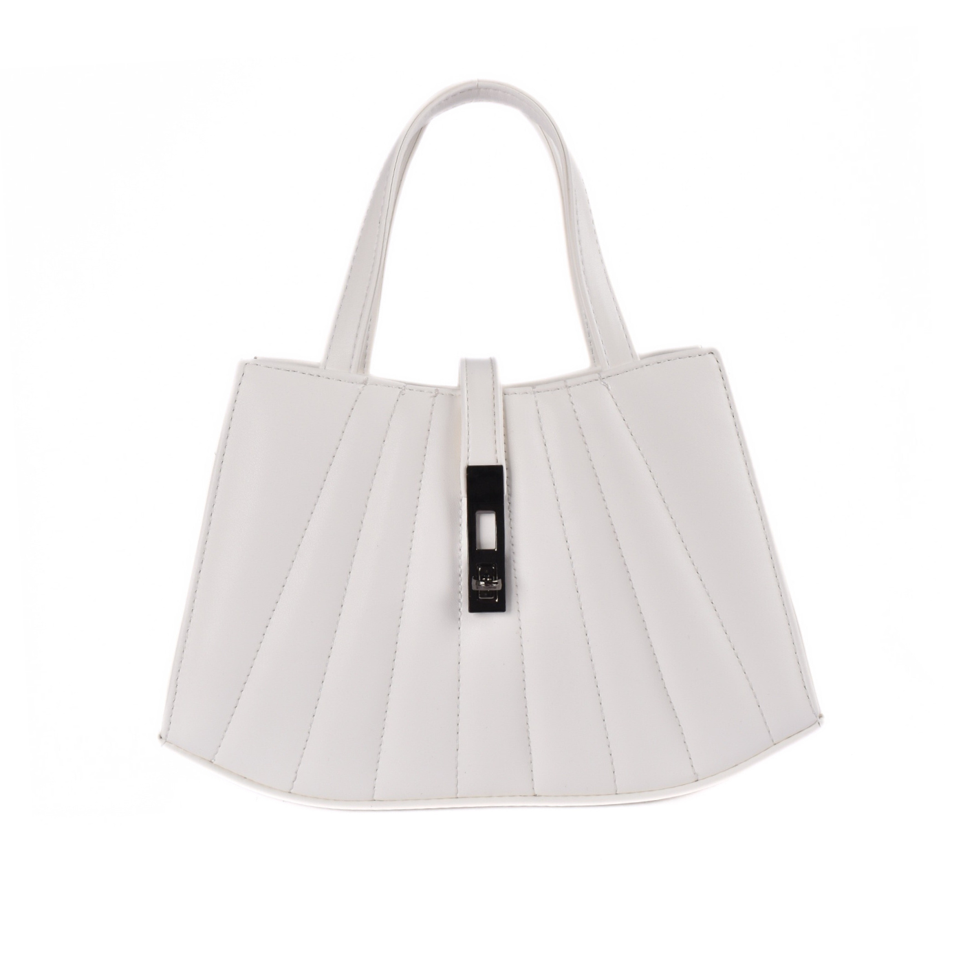 Chic Handbag with Modern Look White