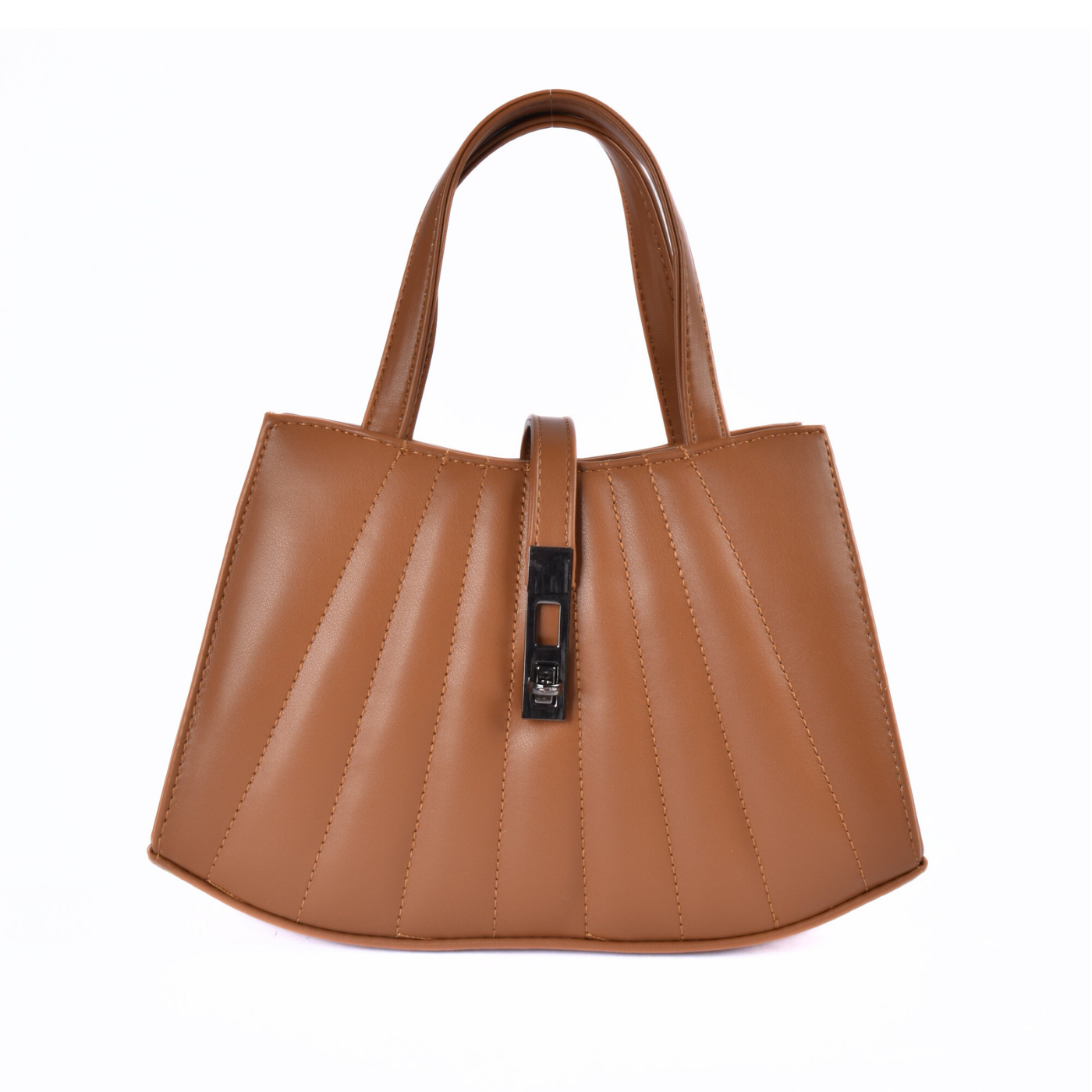 Chic Handbag with Modern Look Havana