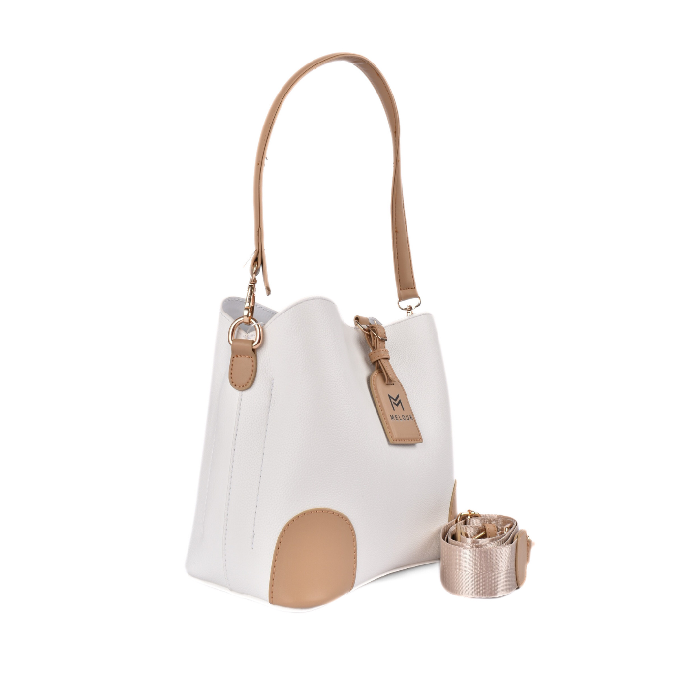 Houlder Bag with Extra Crossbody Strap