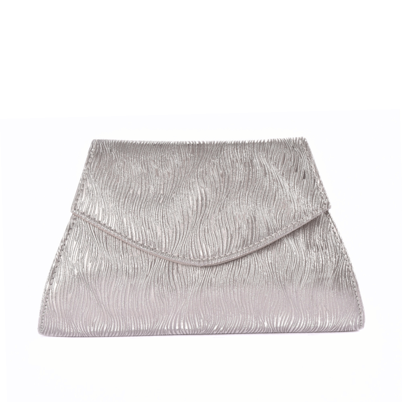 Simple Mini Bag With Handel Silver Coral Melouk
