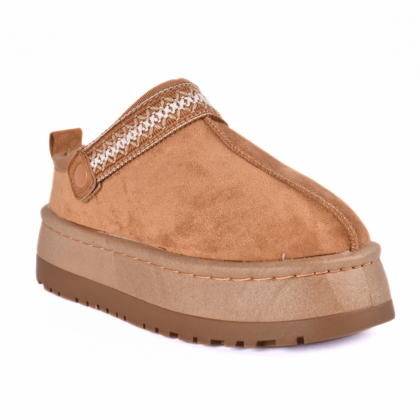 Winter Suede SlipOn with Thick Sole