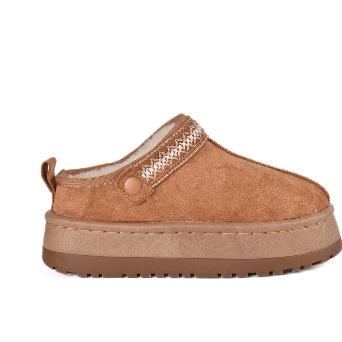 Winter Suede SlipOn with Thick Sole