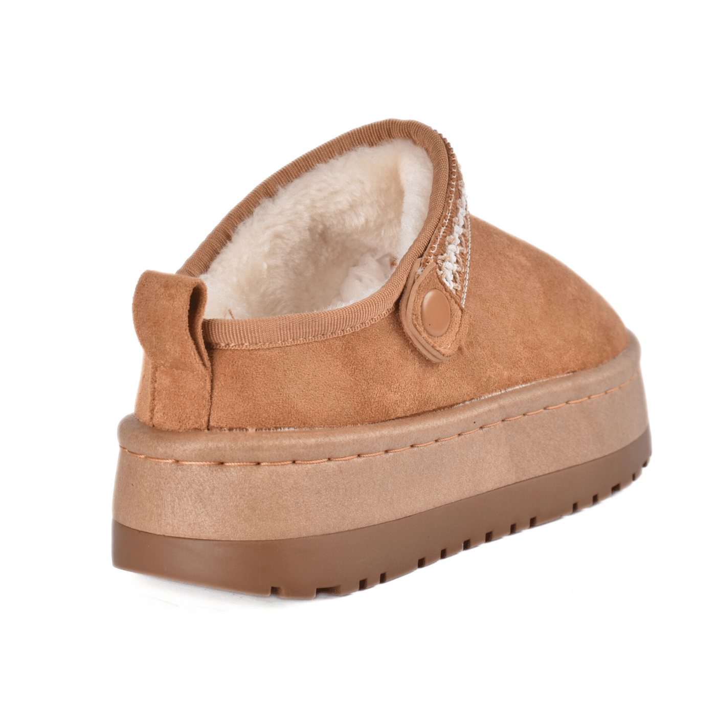 Winter Suede SlipOn with Thick Sole