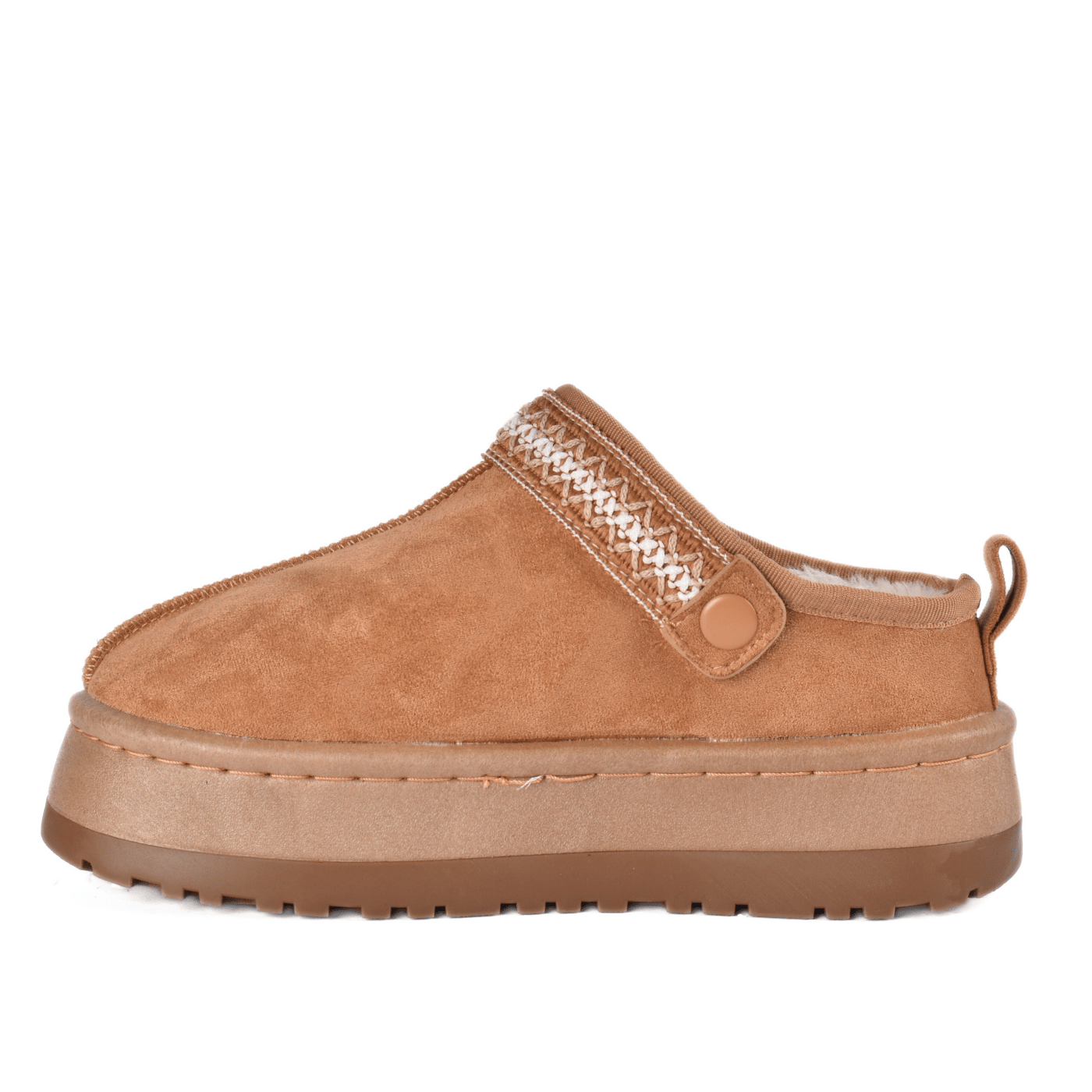 Winter Suede SlipOn with Thick Sole