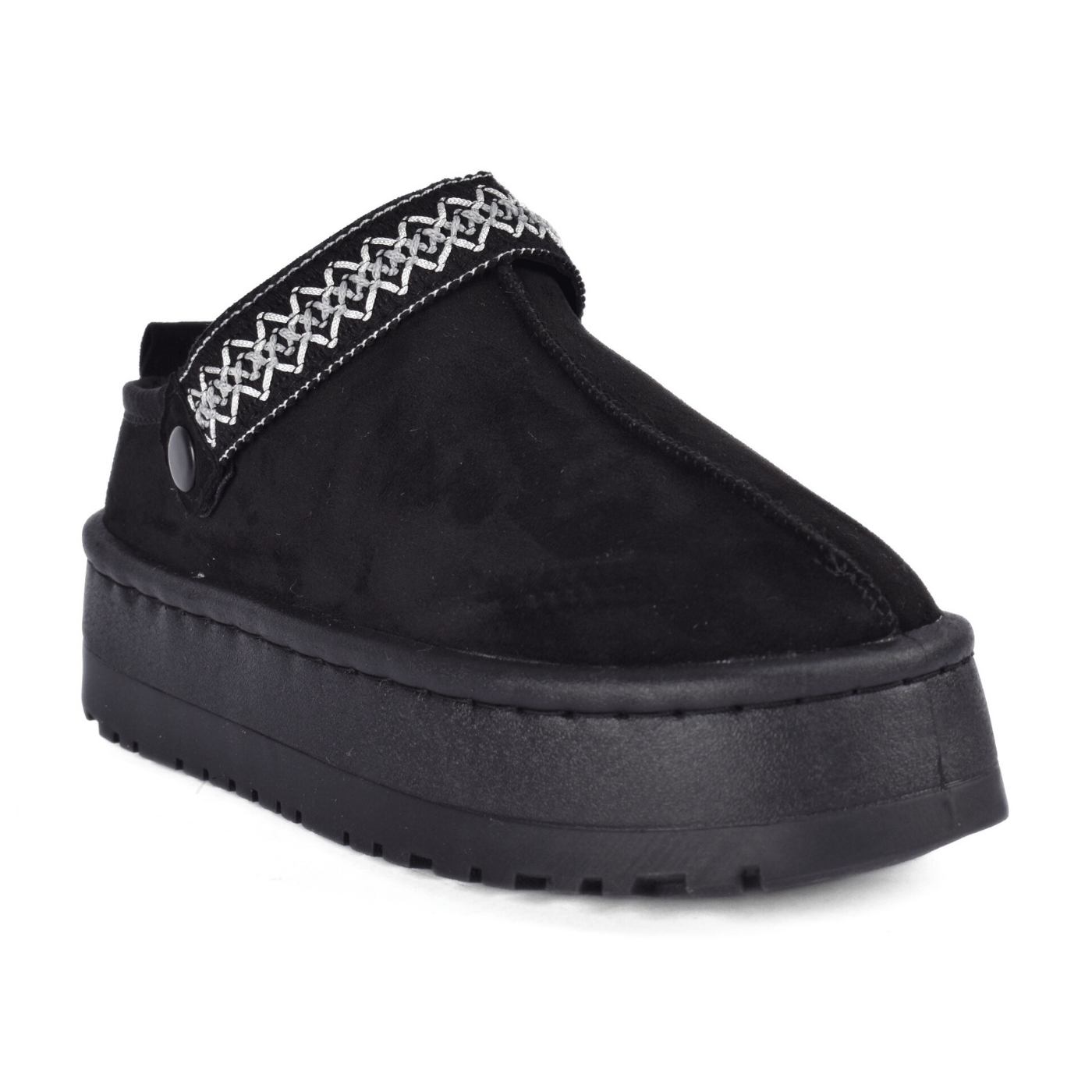 Winter Suede SlipOn with Thick Sole