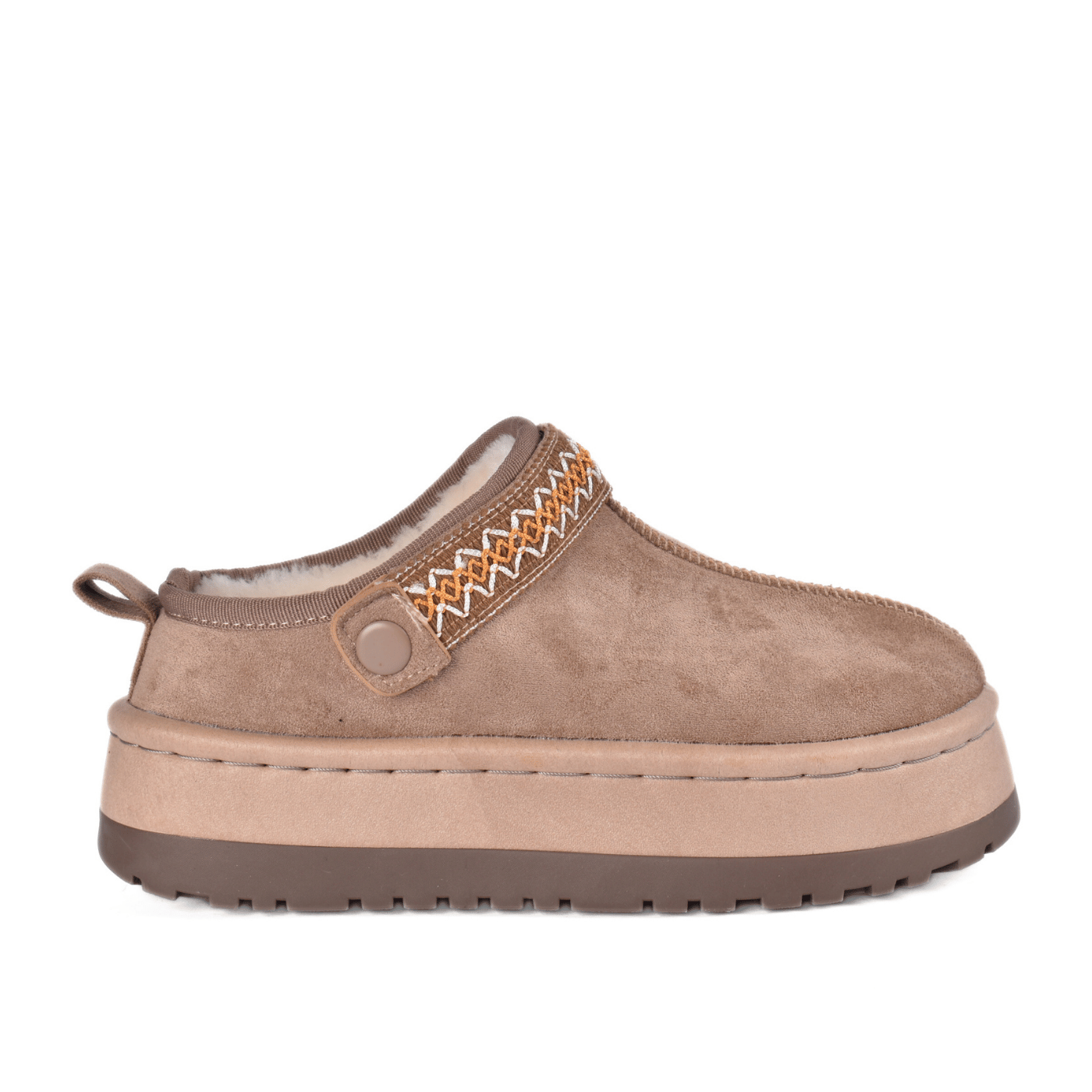 Winter Suede SlipOn with Thick Sole