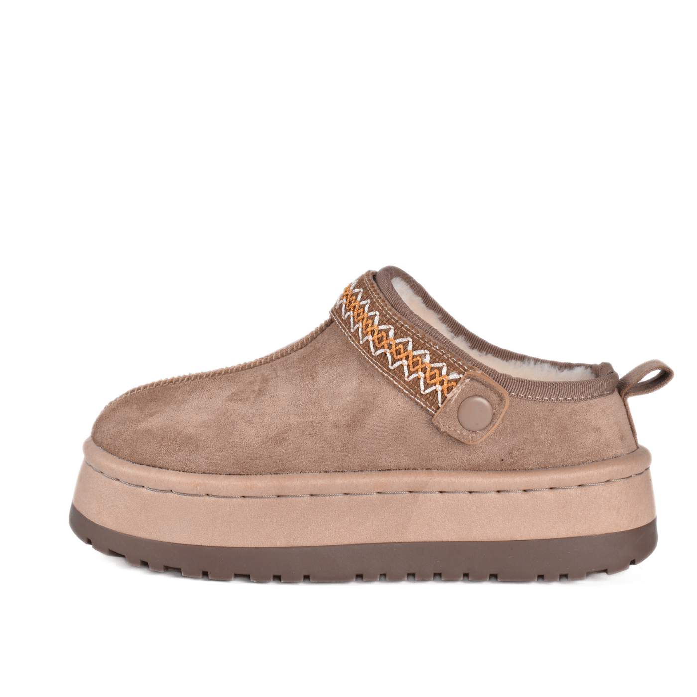 Winter Suede SlipOn with Thick Sole