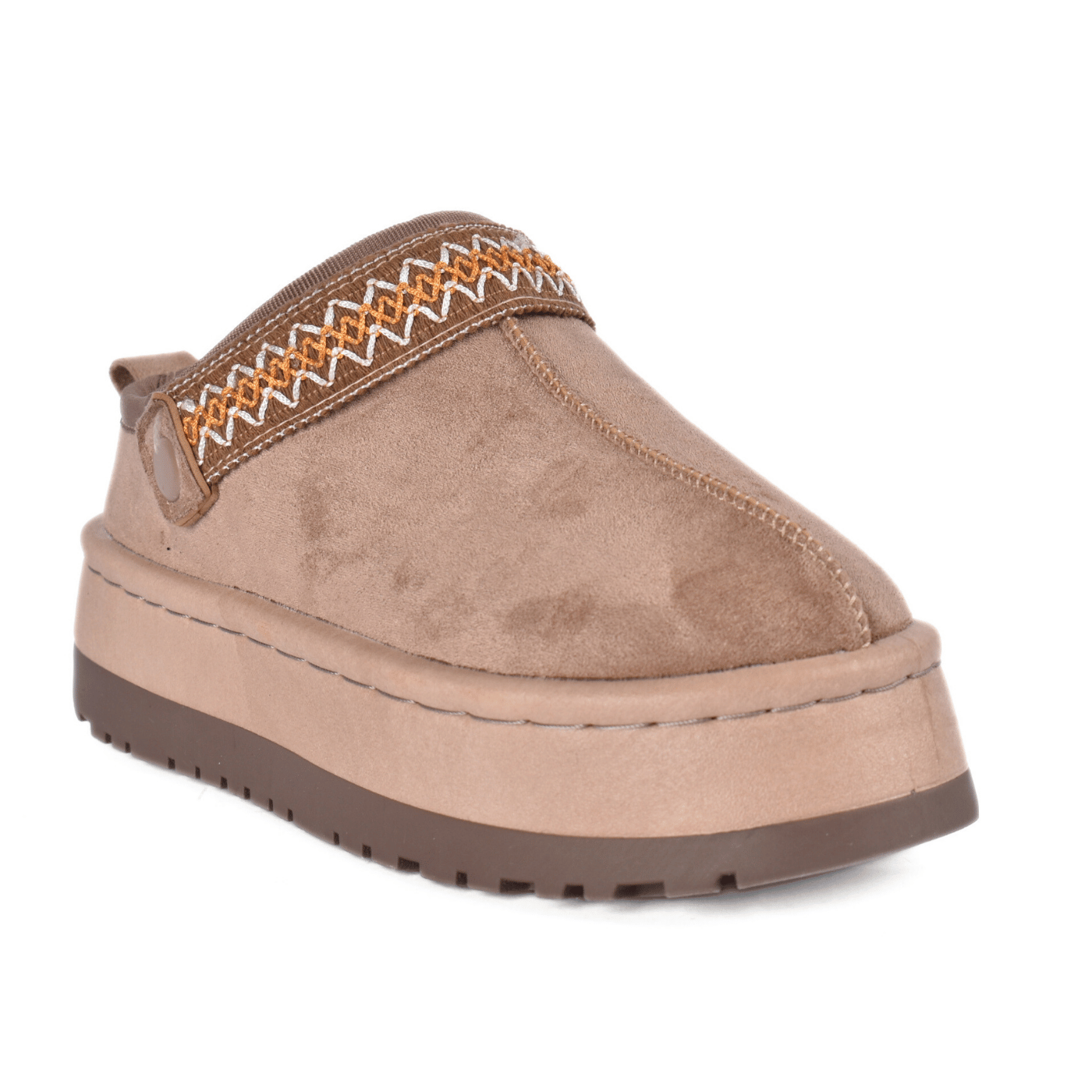 Winter Suede SlipOn with Thick Sole