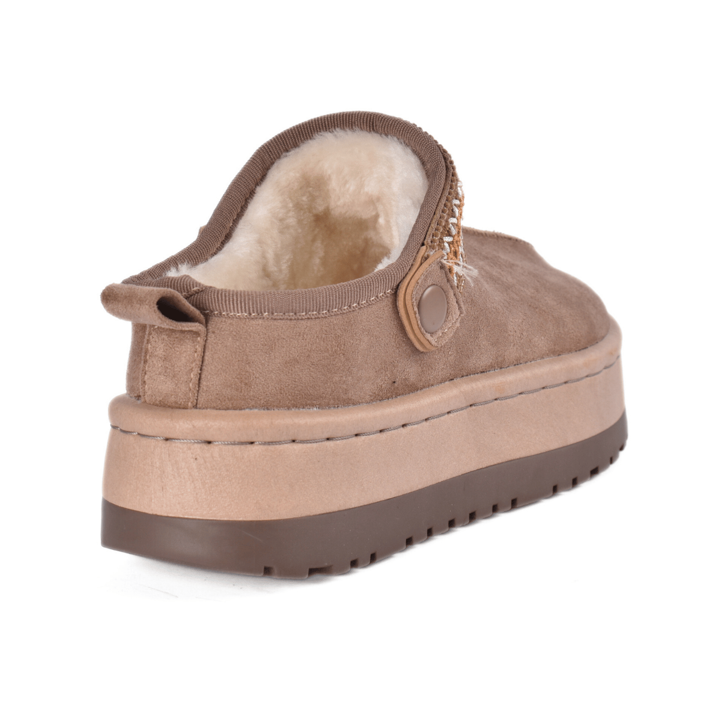 Winter Suede SlipOn with Thick Sole