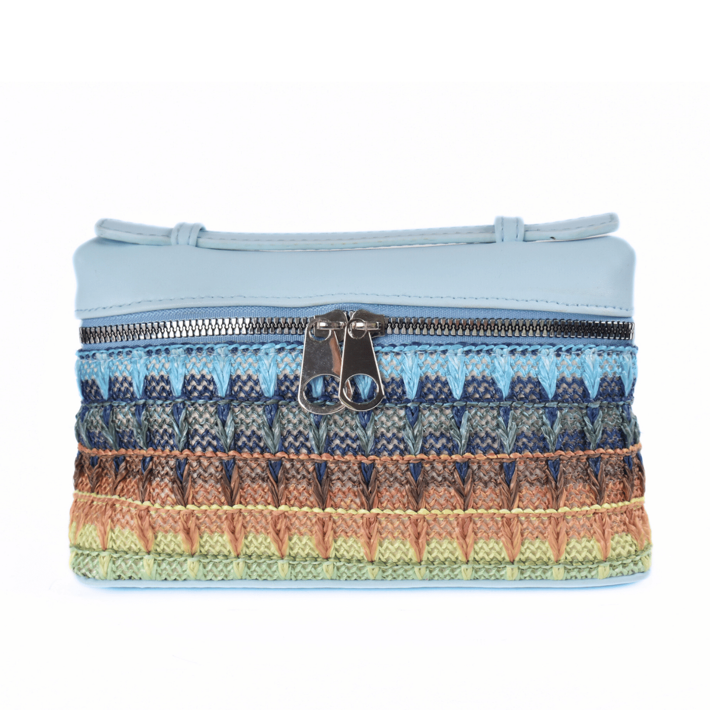 Trendy Woven Crossbody Purse