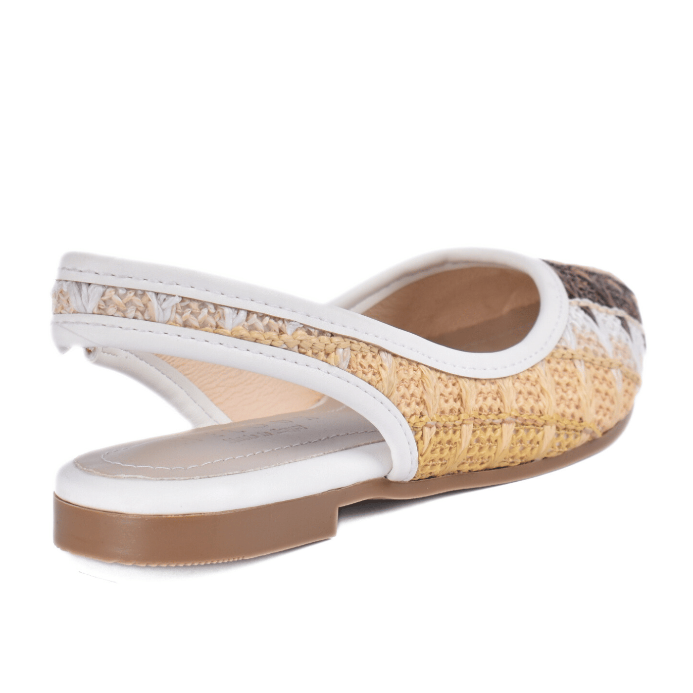 Colorful Summer Slip-On Flats with Woven Detail Melouk