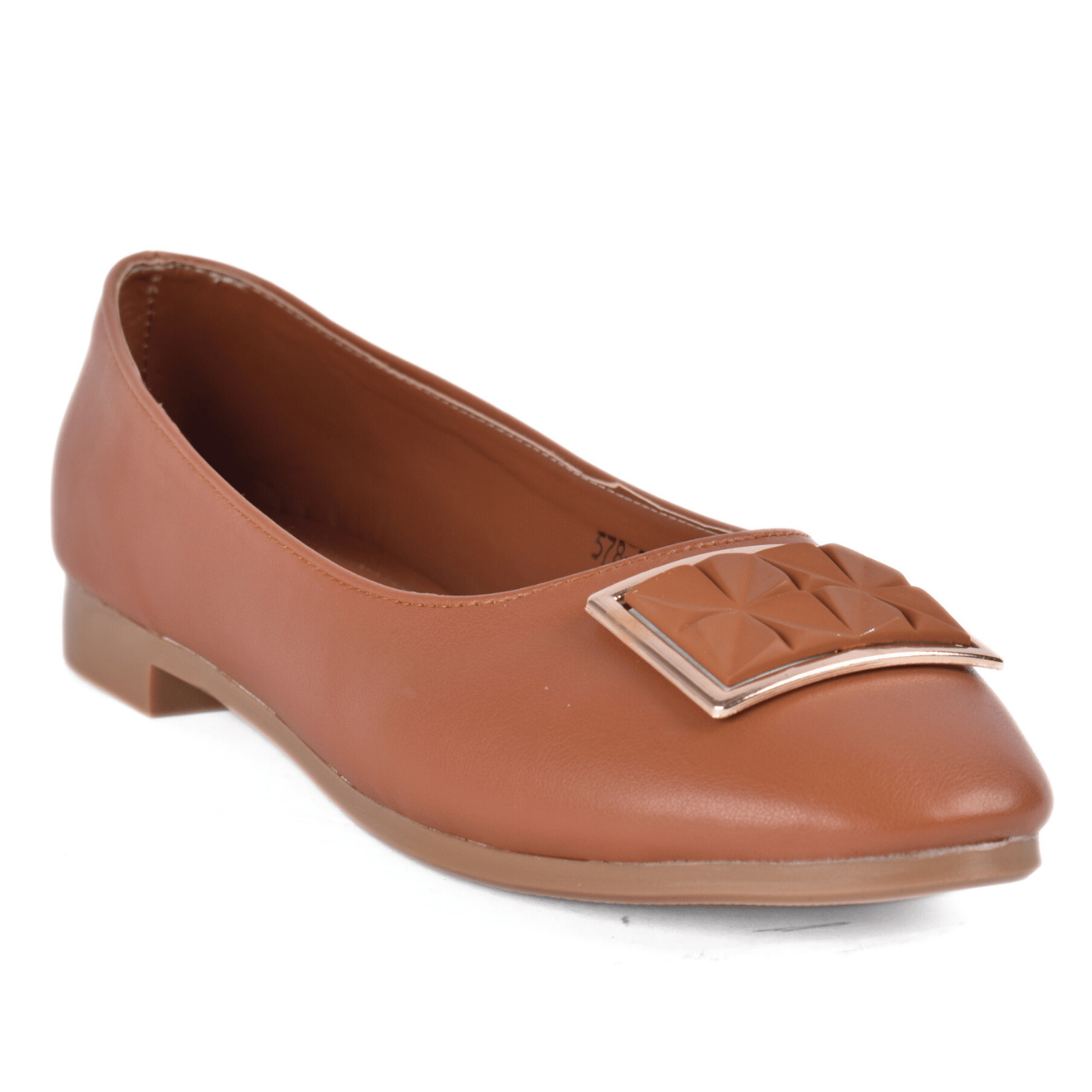 Women Buckle Flat Shoes Havana