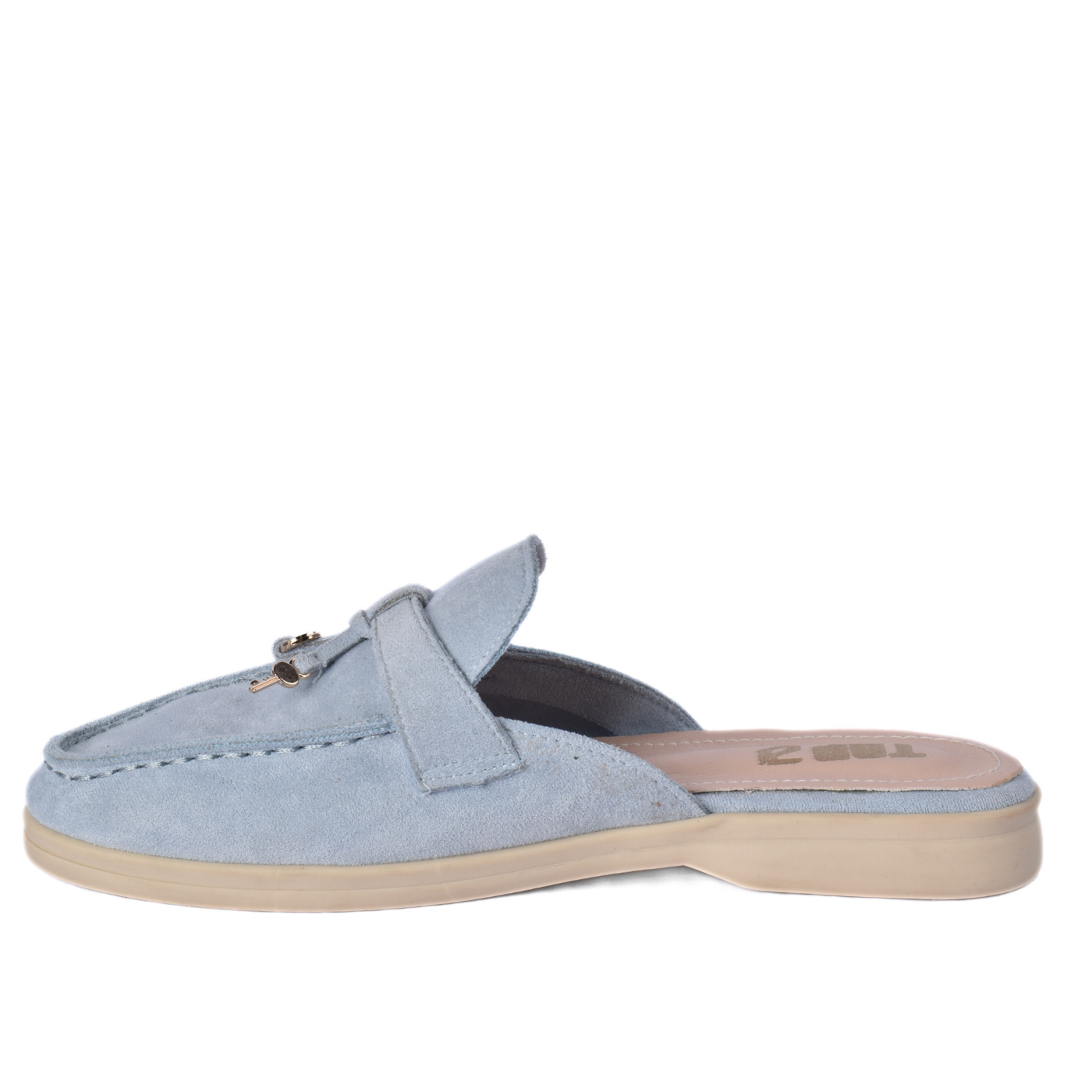 Women Pointed Toe Mule Loafers Slip-on