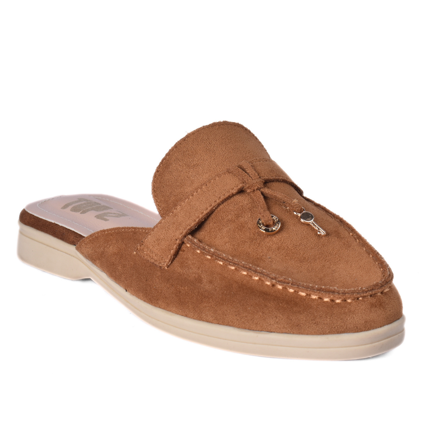 Women Pointed Toe Mule Loafers Slip-on