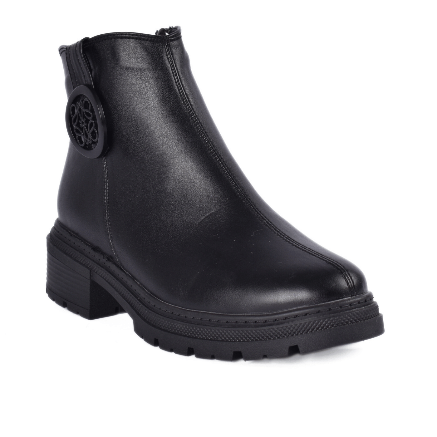 Casual SlipOn Ankle Boots