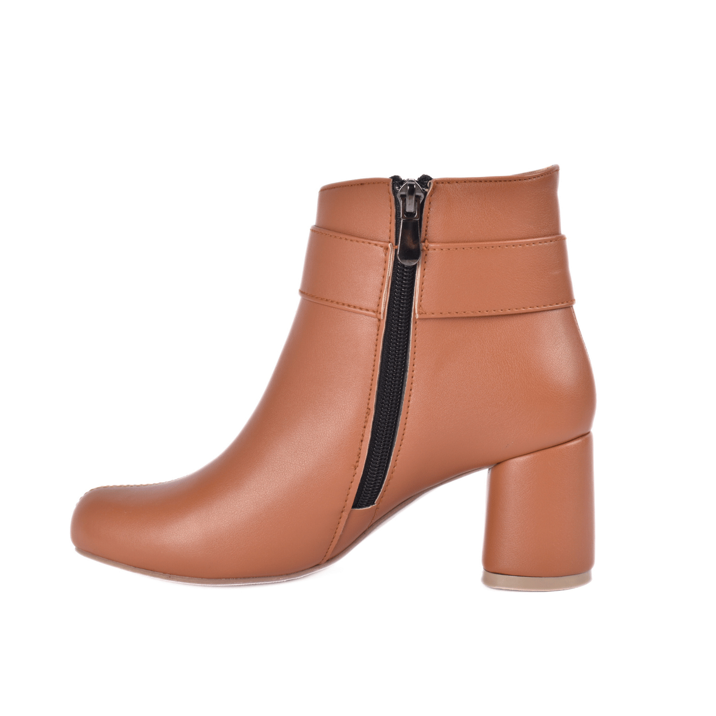 Block Heel with Crystal Detail