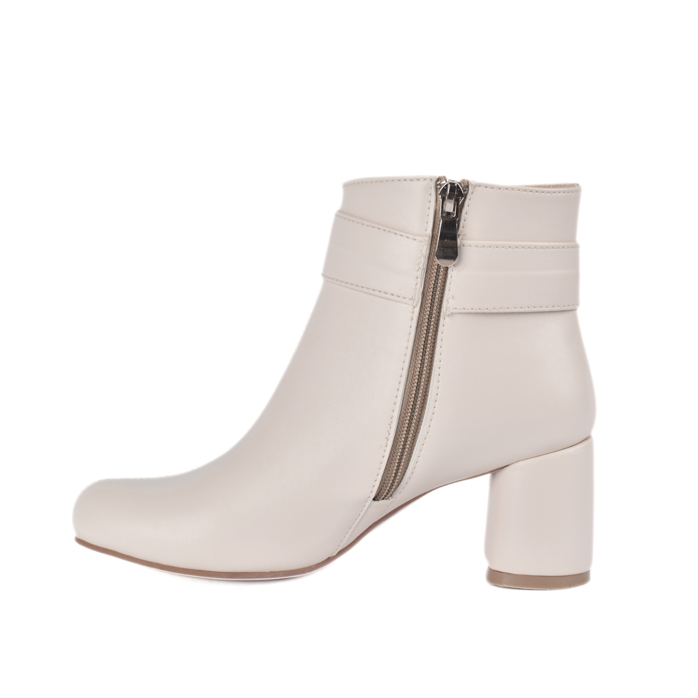 Block Heel with Crystal Detail