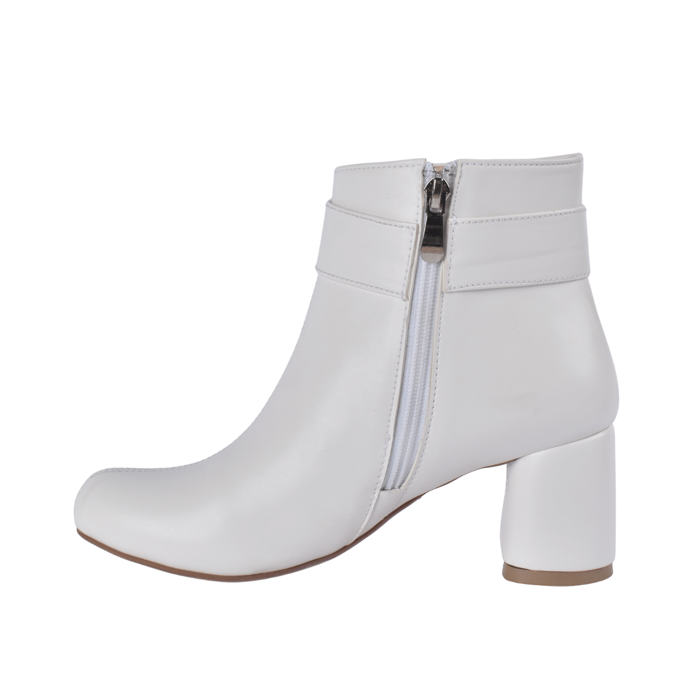 Block Heel with Crystal Detail