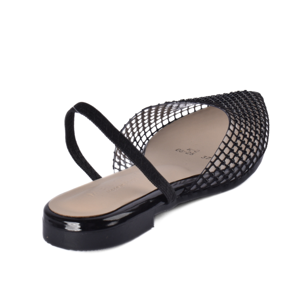 Women’s Studded Mesh Slingback Flats