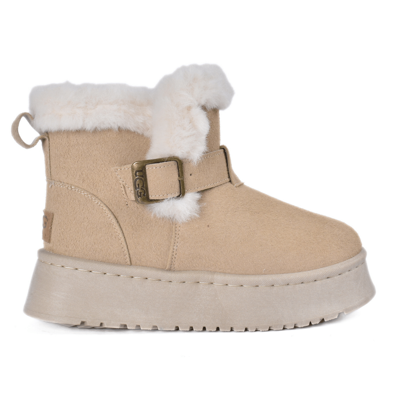 Warm Plush Platform Boots