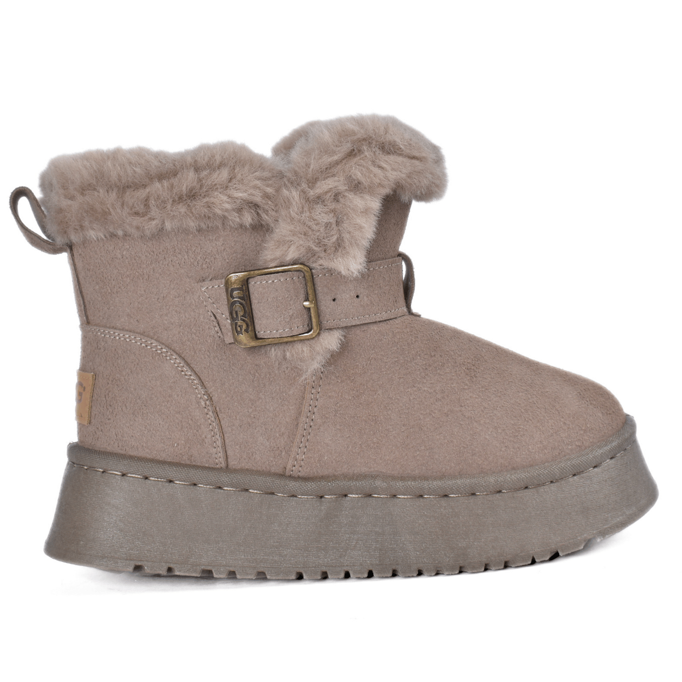 Warm Plush Platform Boots