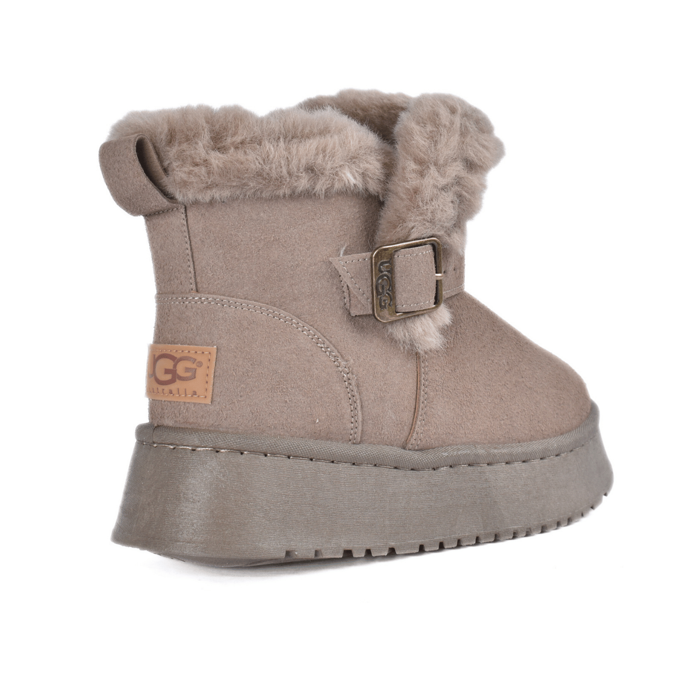 Warm Plush Platform Boots