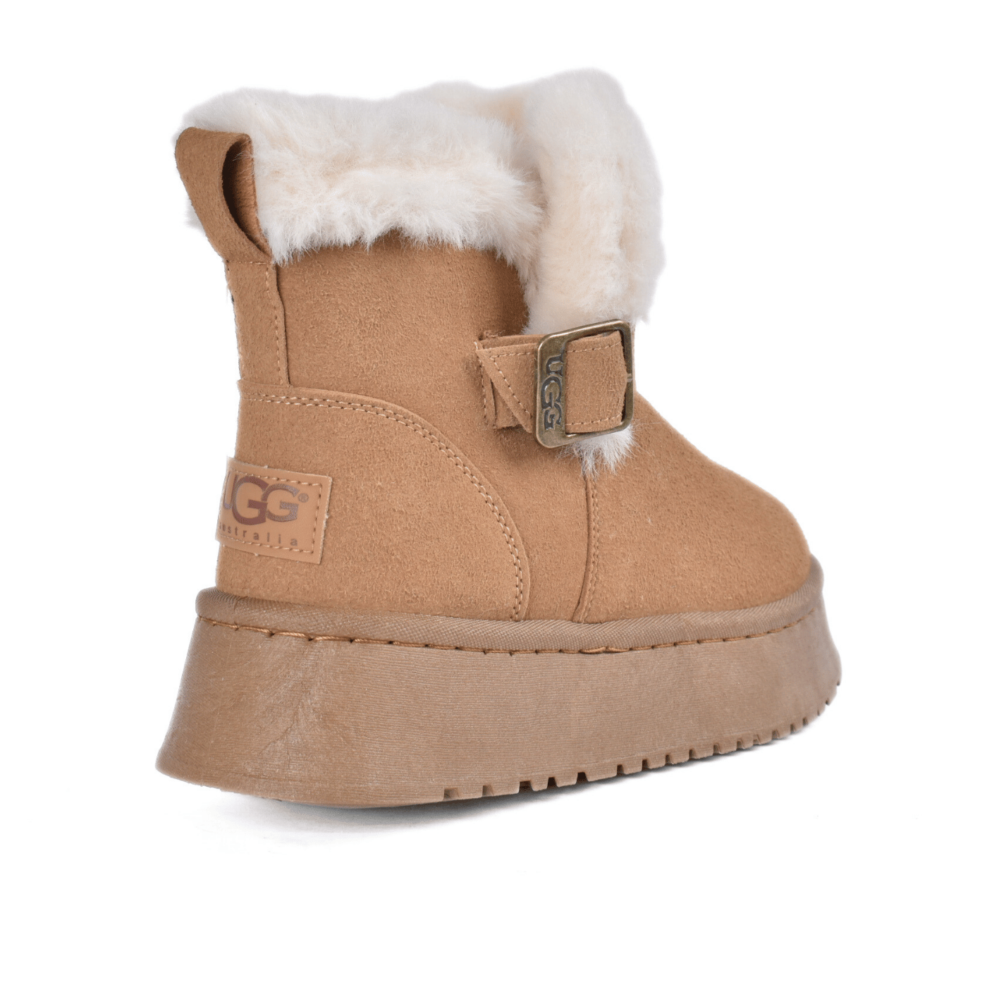 Warm Plush Platform Boots