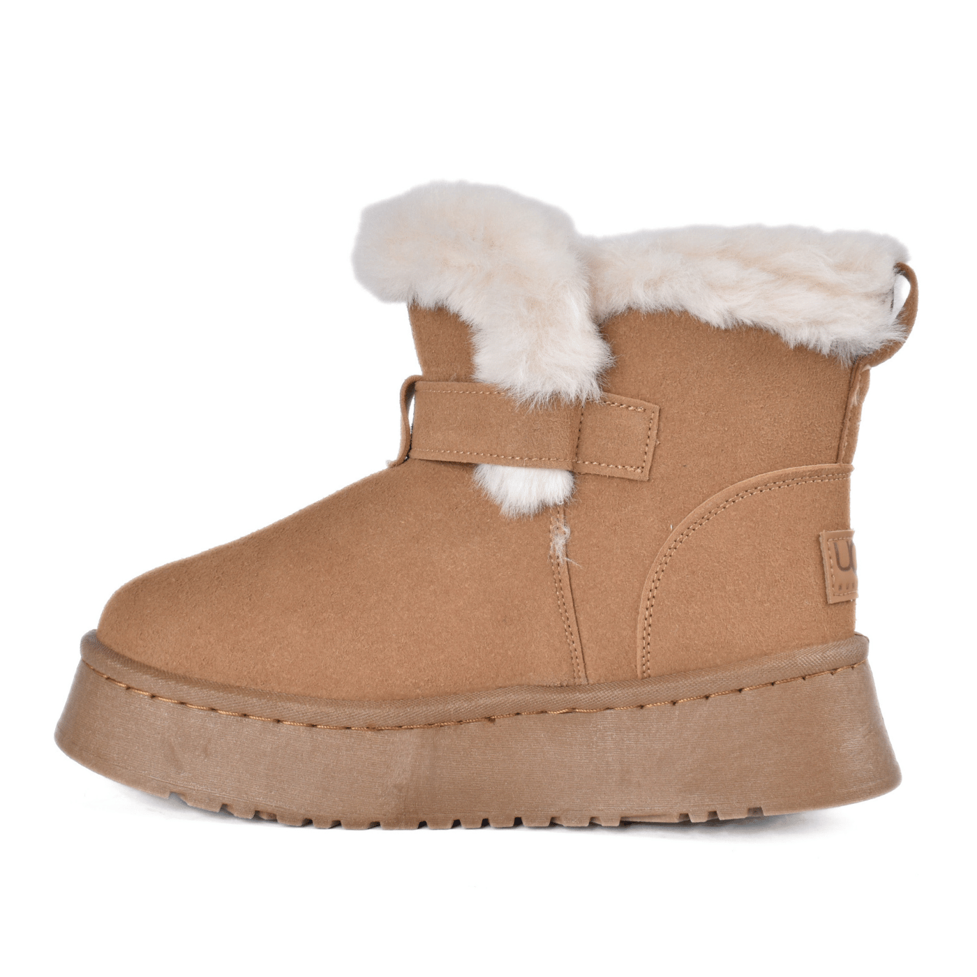Warm Plush Platform Boots
