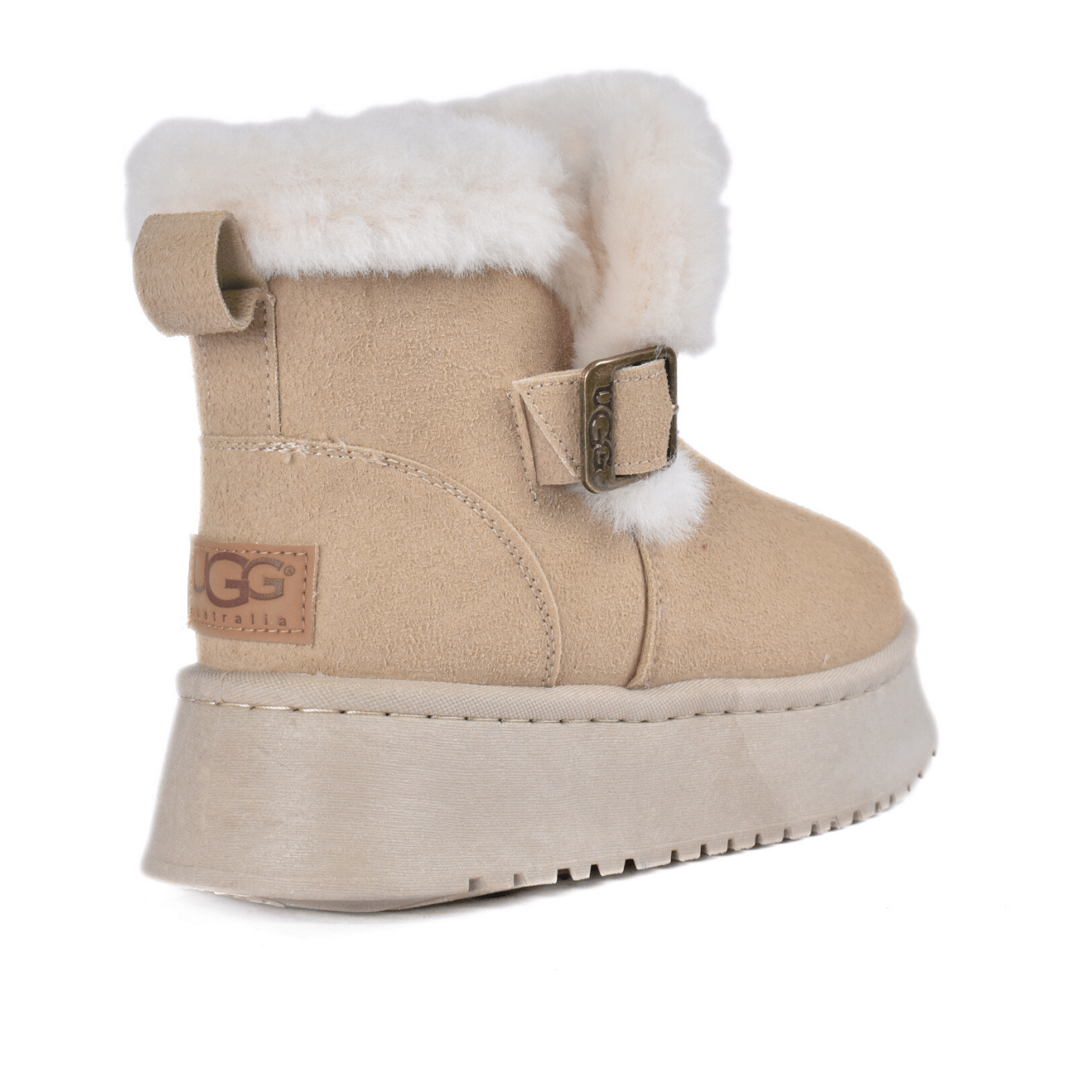 Warm Plush Platform Boots