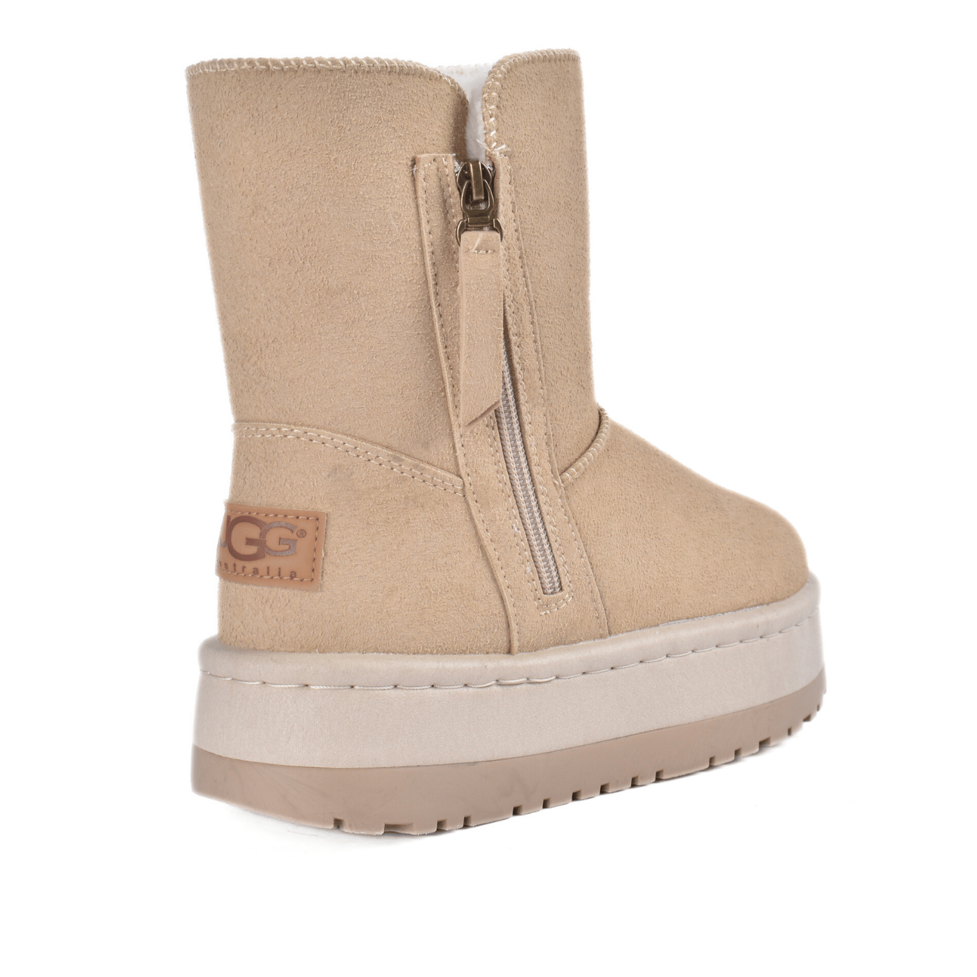 Suede Boots with Cozy Inner Lining