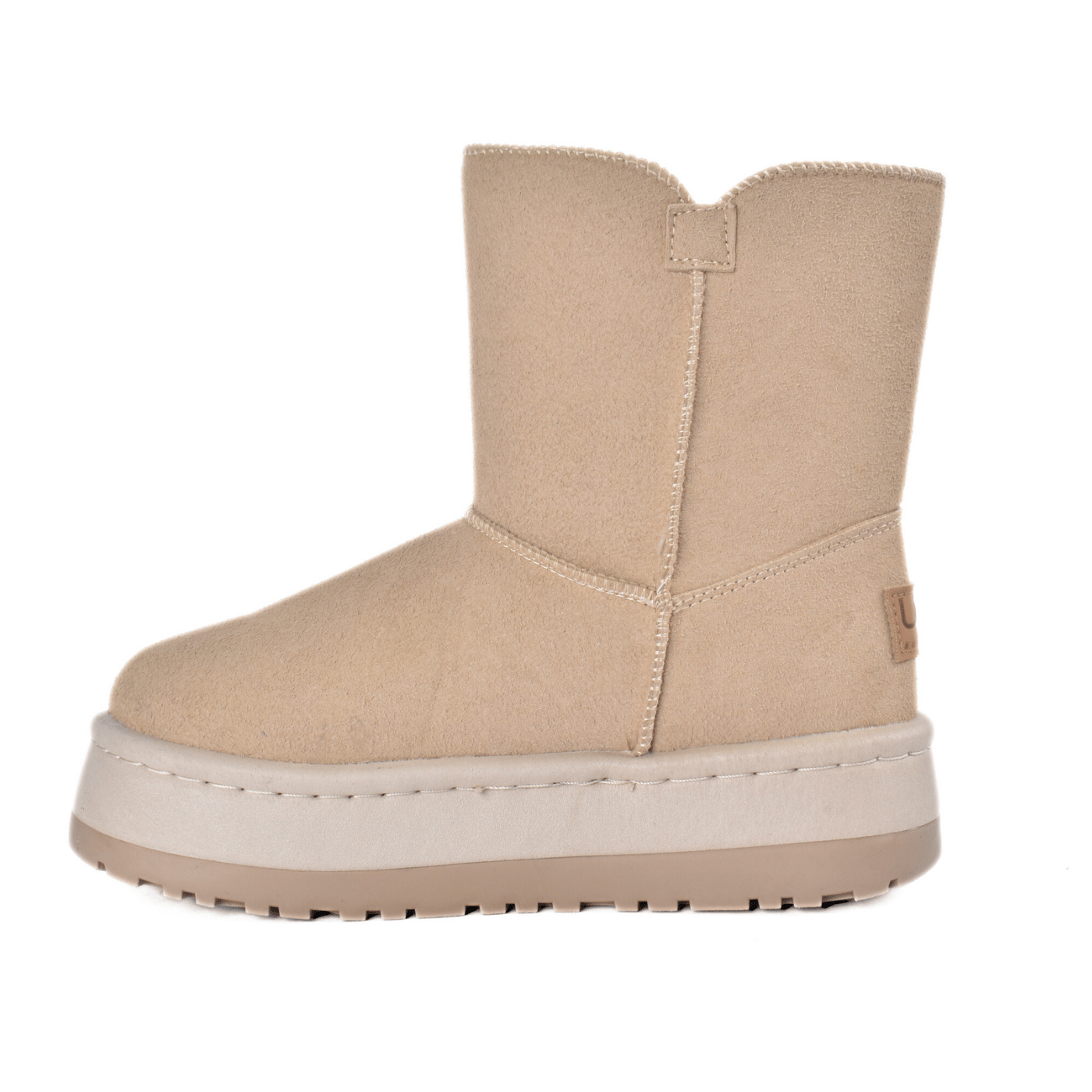 Suede Boots with Cozy Inner Lining