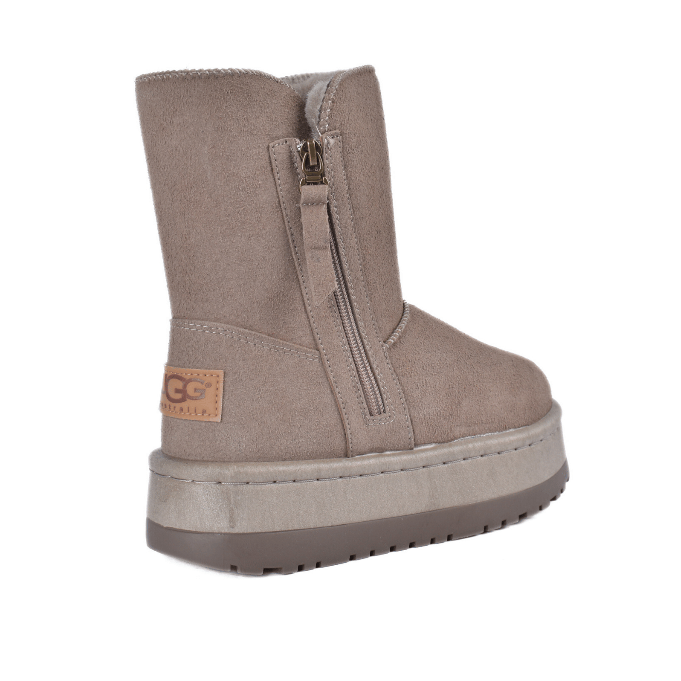 Suede Boots with Cozy Inner Lining