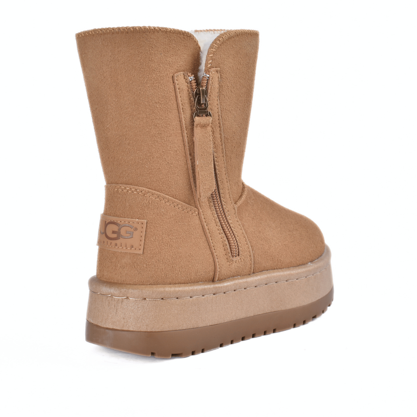 Suede Boots with Cozy Inner Lining