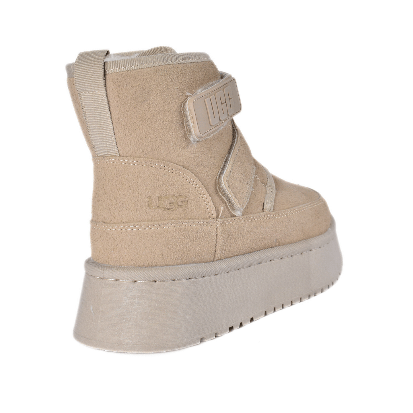 Platform Boots with Fur Lining