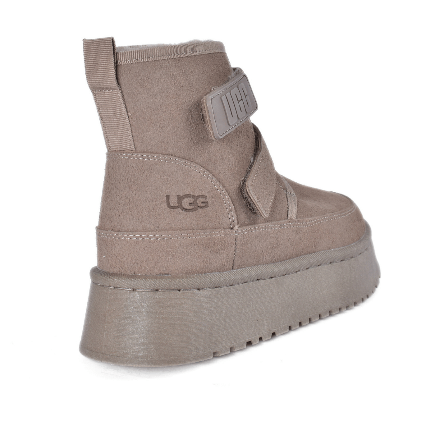 Platform Boots with Fur Lining