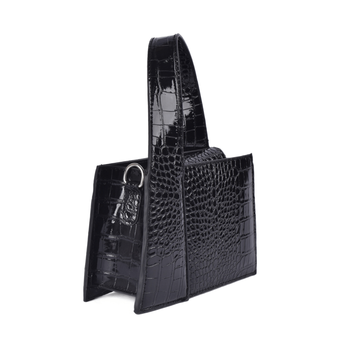 Glossy Statement Cross Body Bag Melouk